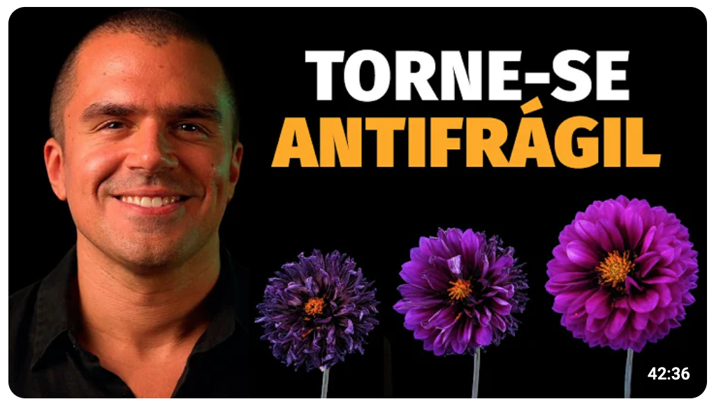 Não busque felicidade. Torne-se ANTIFRÁGIL.